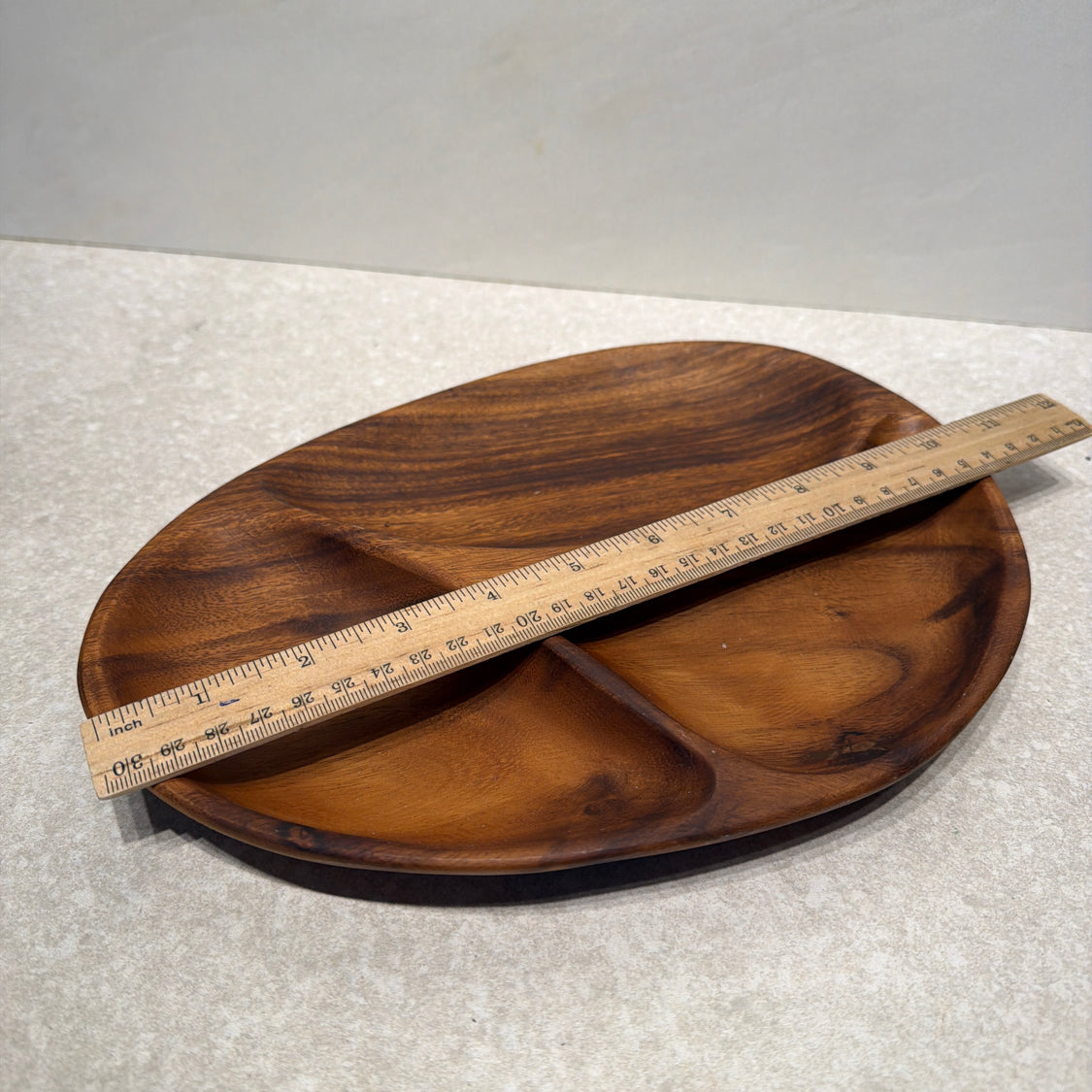 Crate And Barrel Wooden Bowl