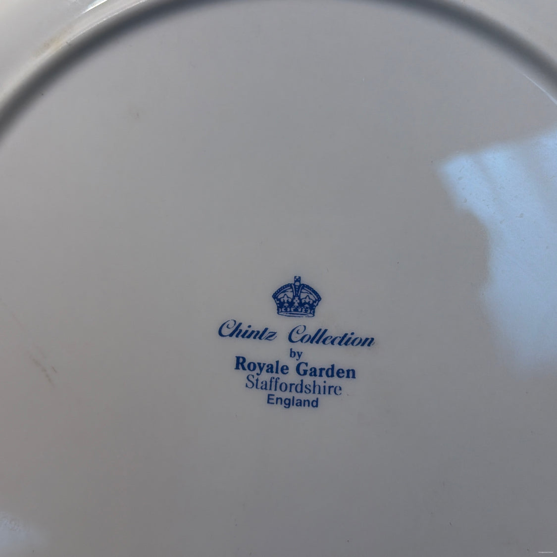 Chintz Plate