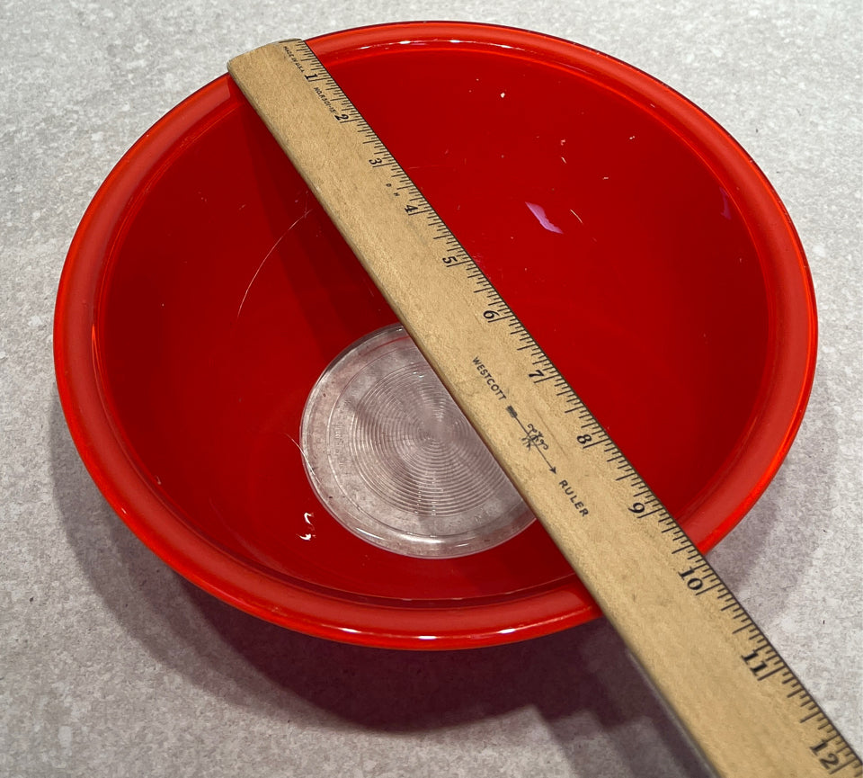Pyrex Red Bowl
