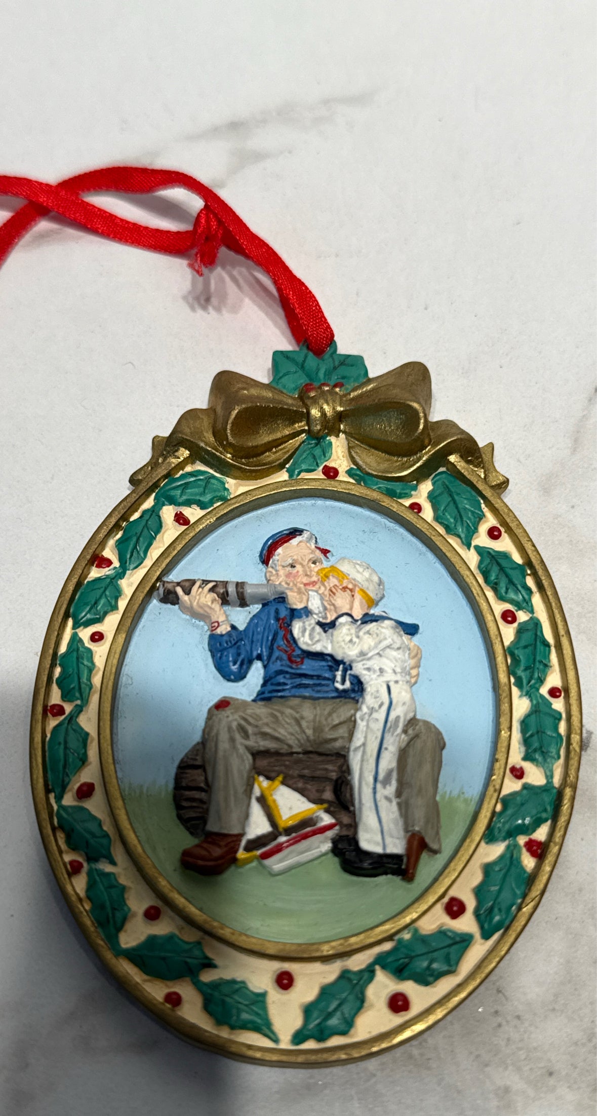 Norman Rockwell Ornament