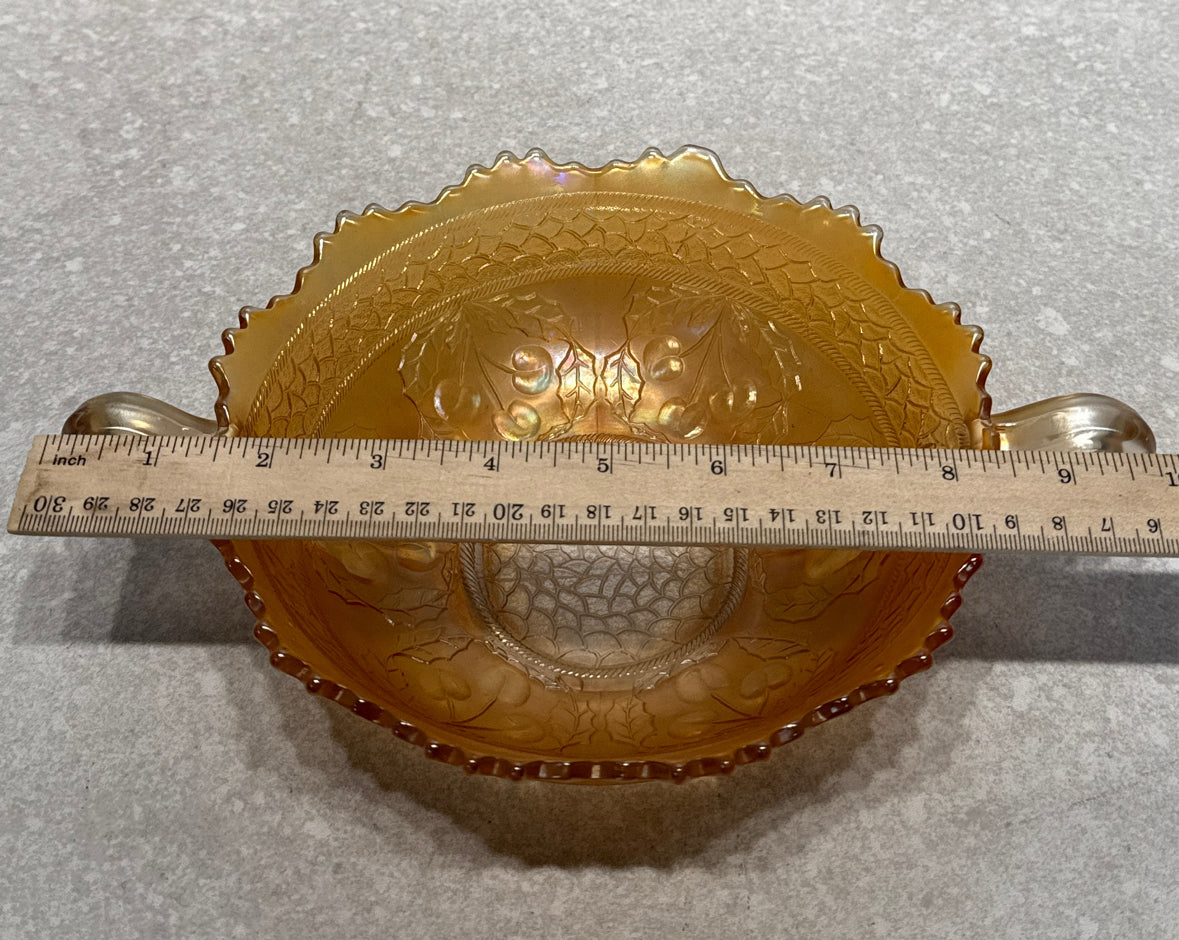 Fenton Carnival Glass Bowl