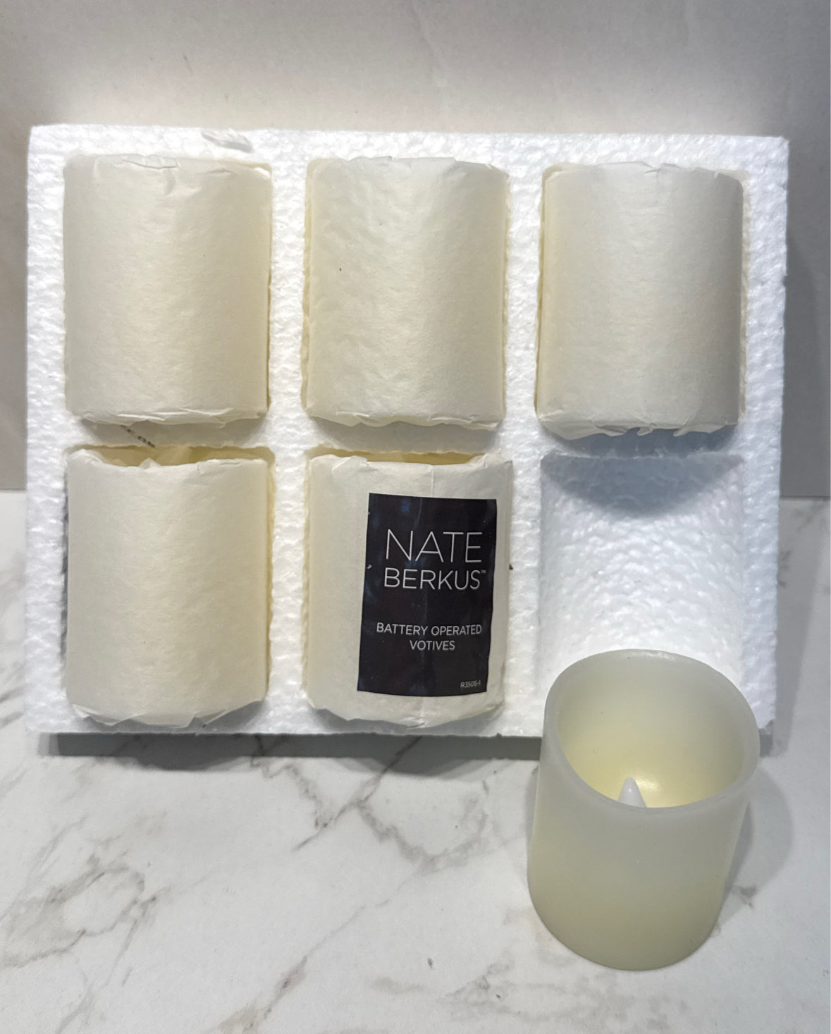Set of 6 Battery Operated Candles
