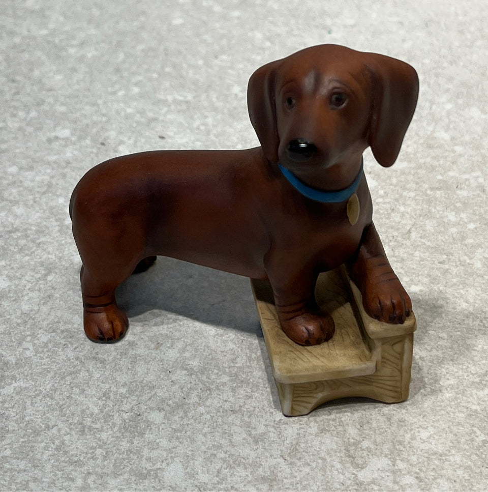 Franklin Mint Dog Figurine