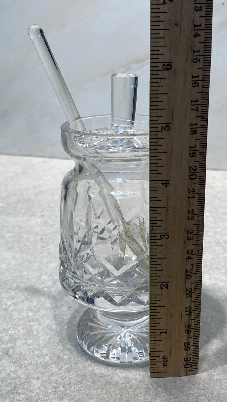 Waterford Condiment Jar with Spoon