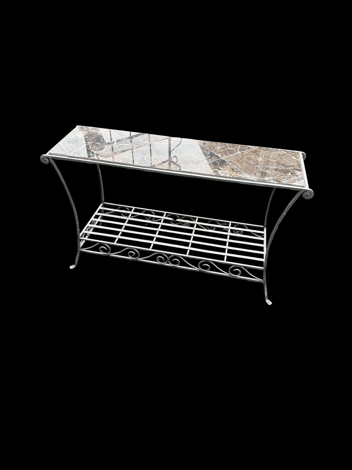 Stone Top Sofa Table