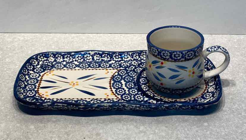 Tempations Soup and Sandwich Plate