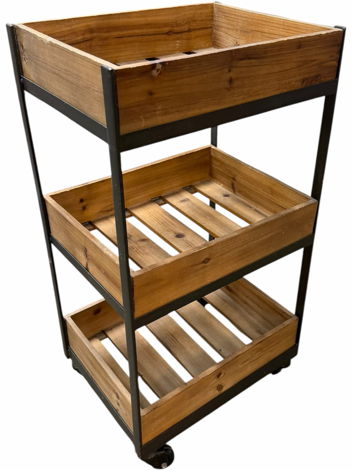 3 Tier Cart On Wheels