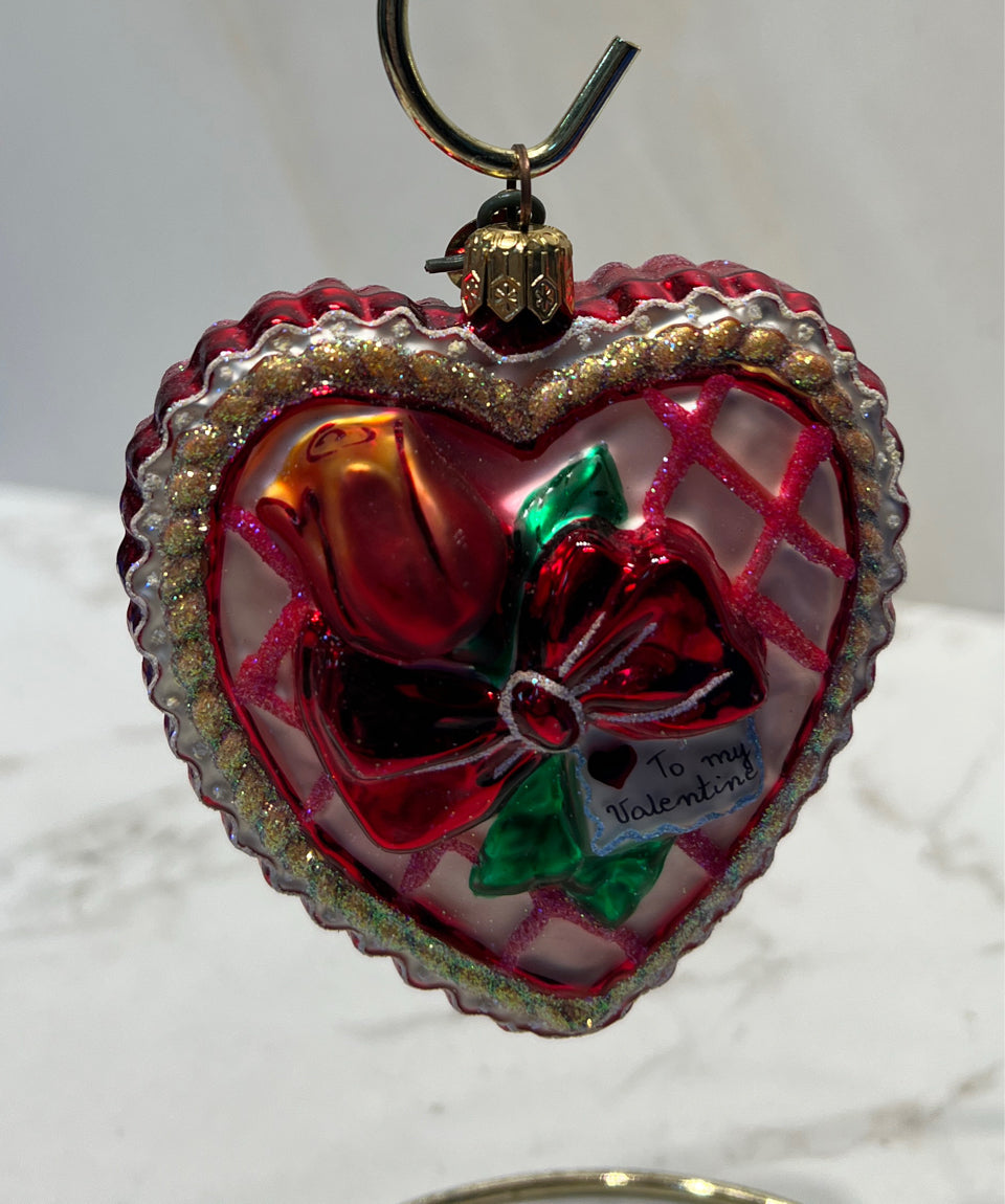 Christopher Radko Valentine Ornament