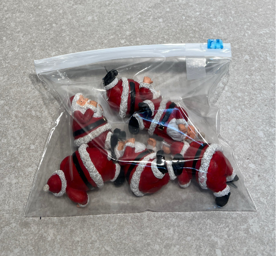 Lot of Santas