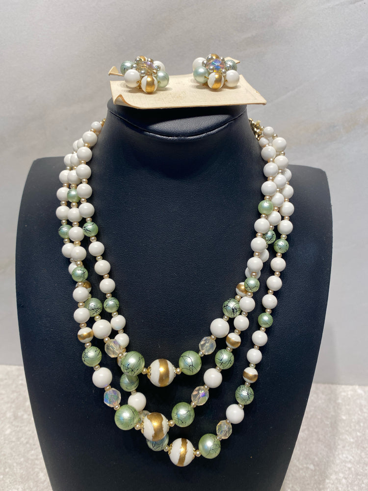 Necklace and Earrings