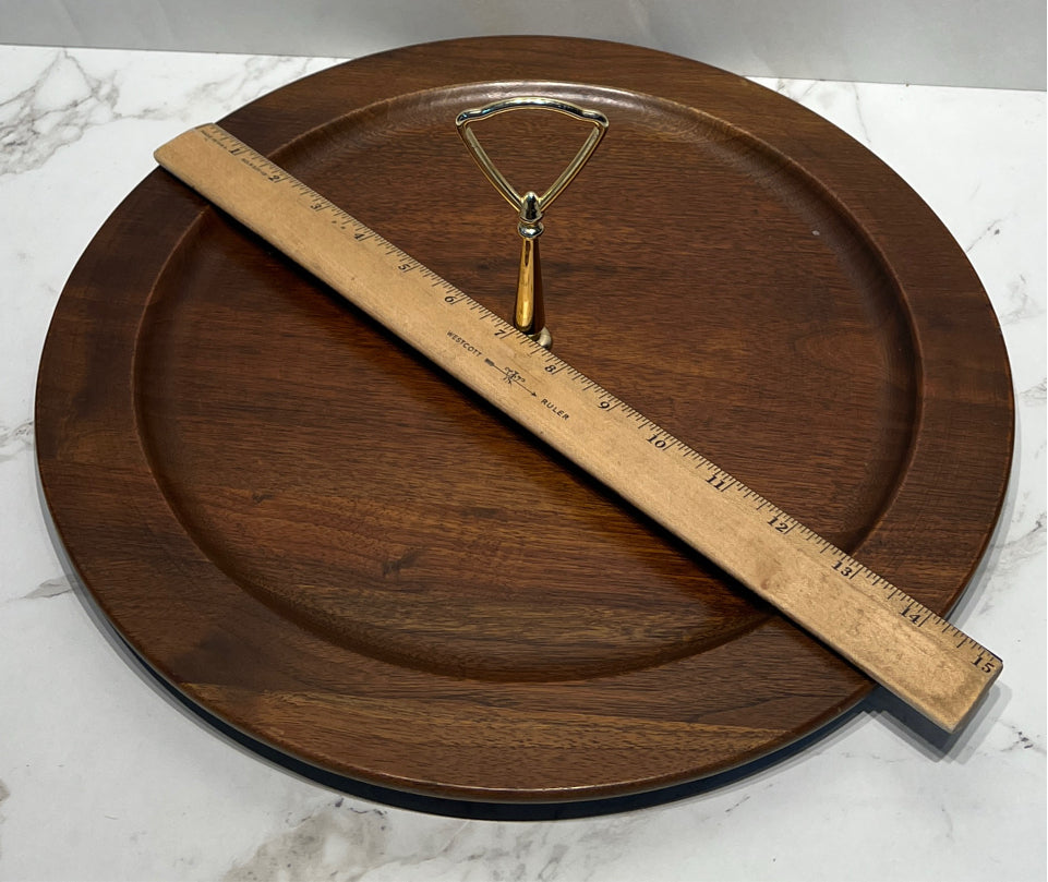 Walnut Handled Tray