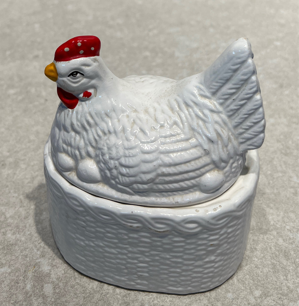 Covered Hen on Nest
