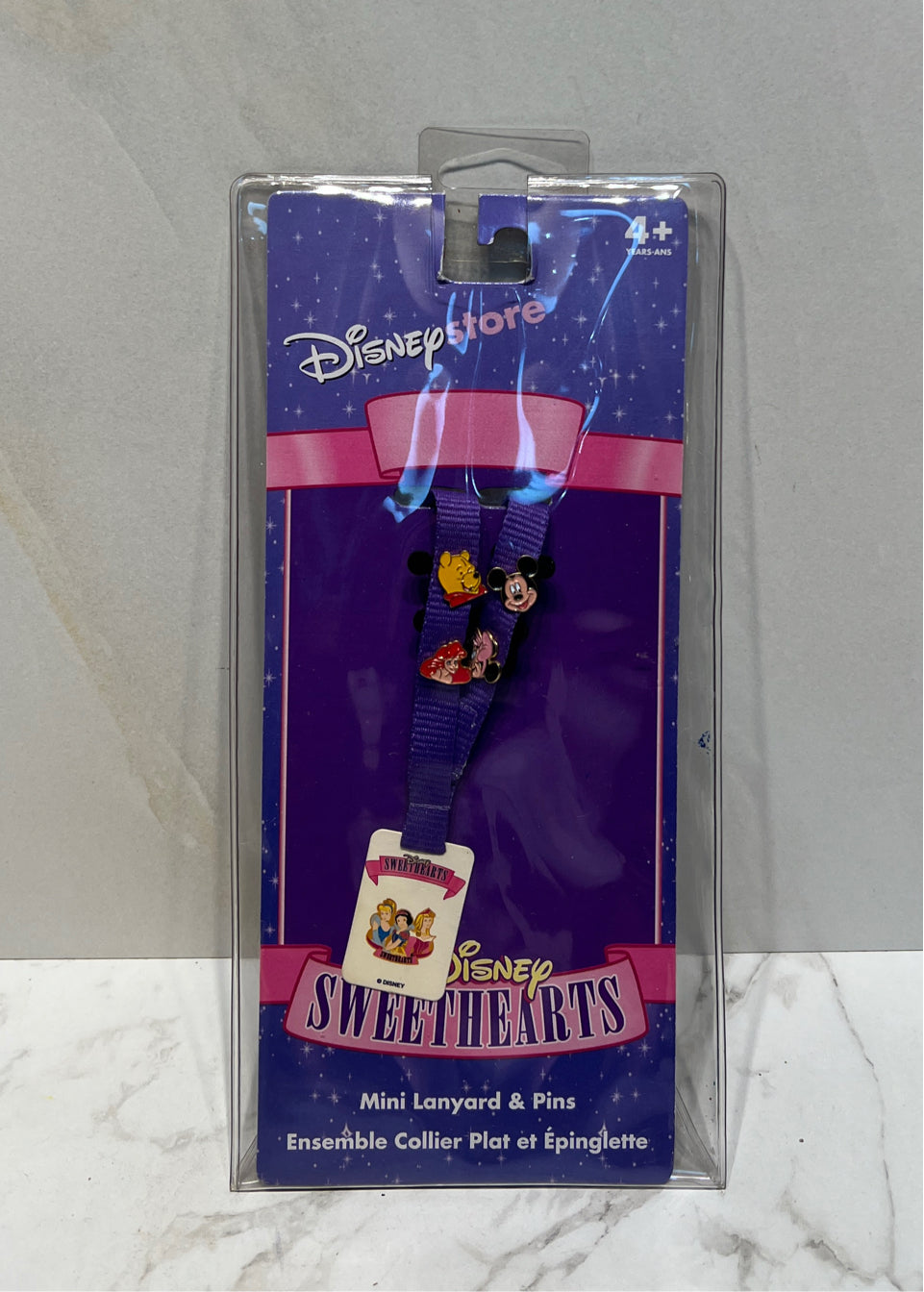 Disney Sweethearts Lanyard & Pins