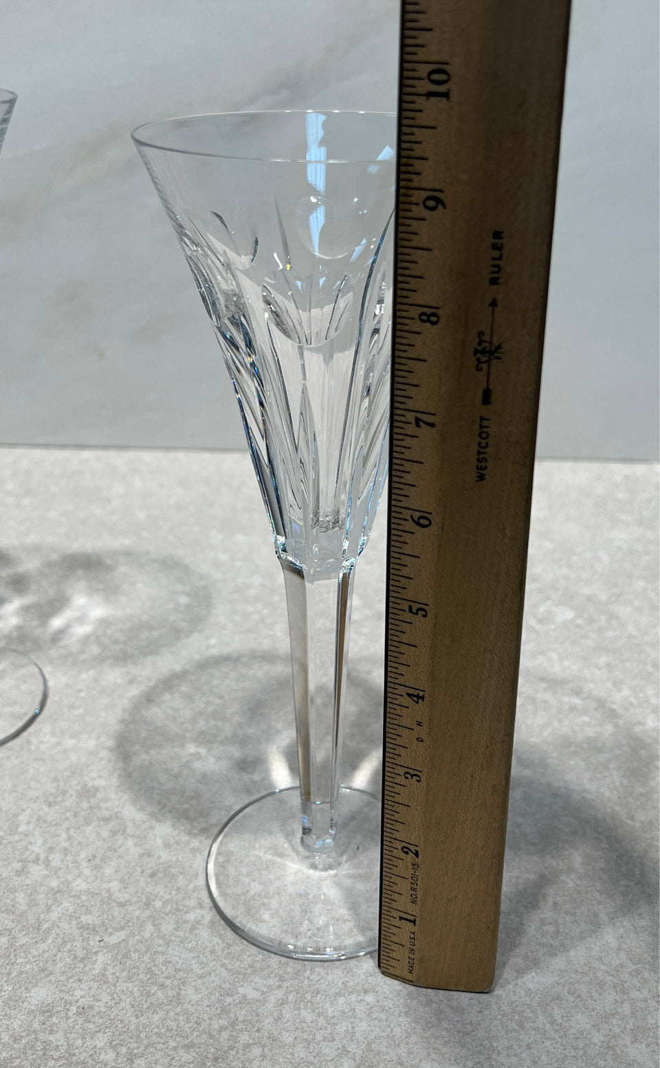 Set of 3 Waterford Flutes