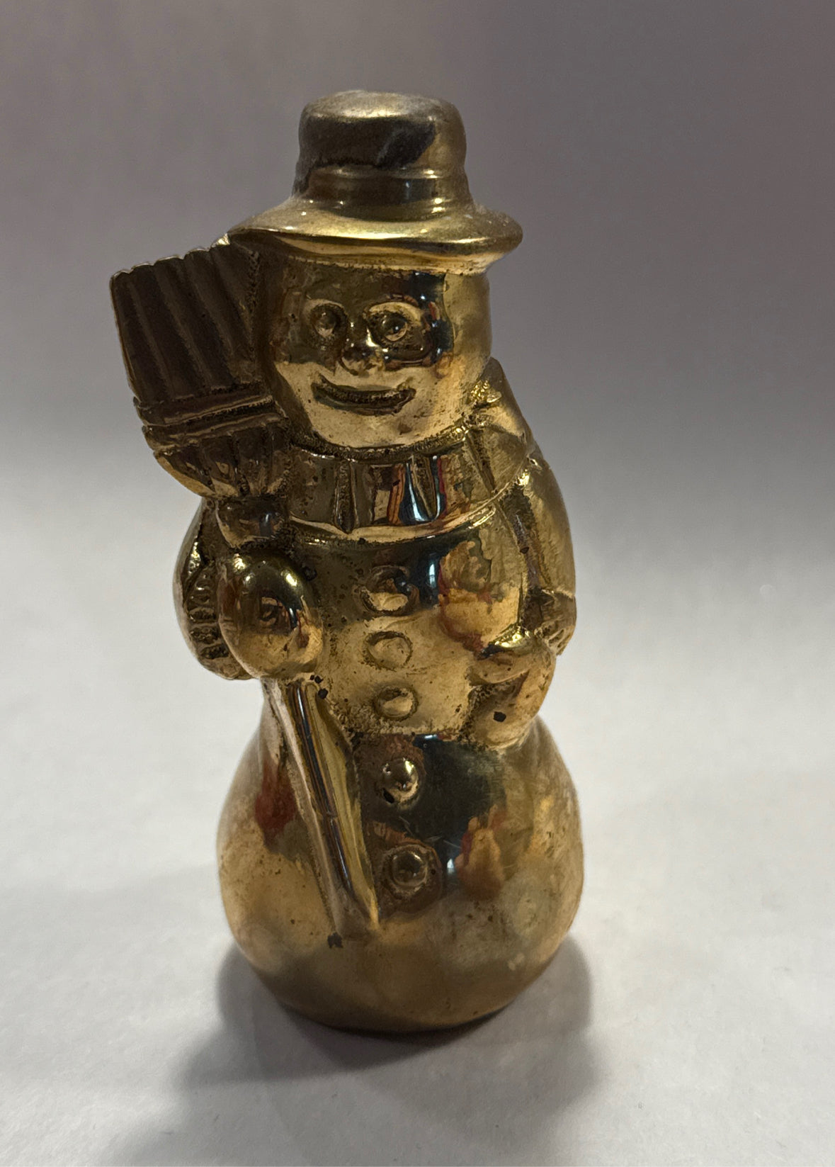 Brass Snowman