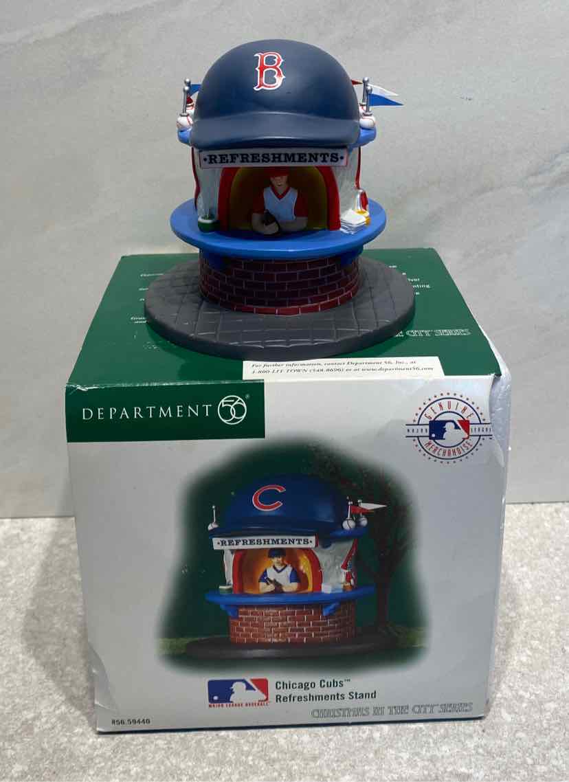 Dept. 56 Red Sox Refreshment Stand