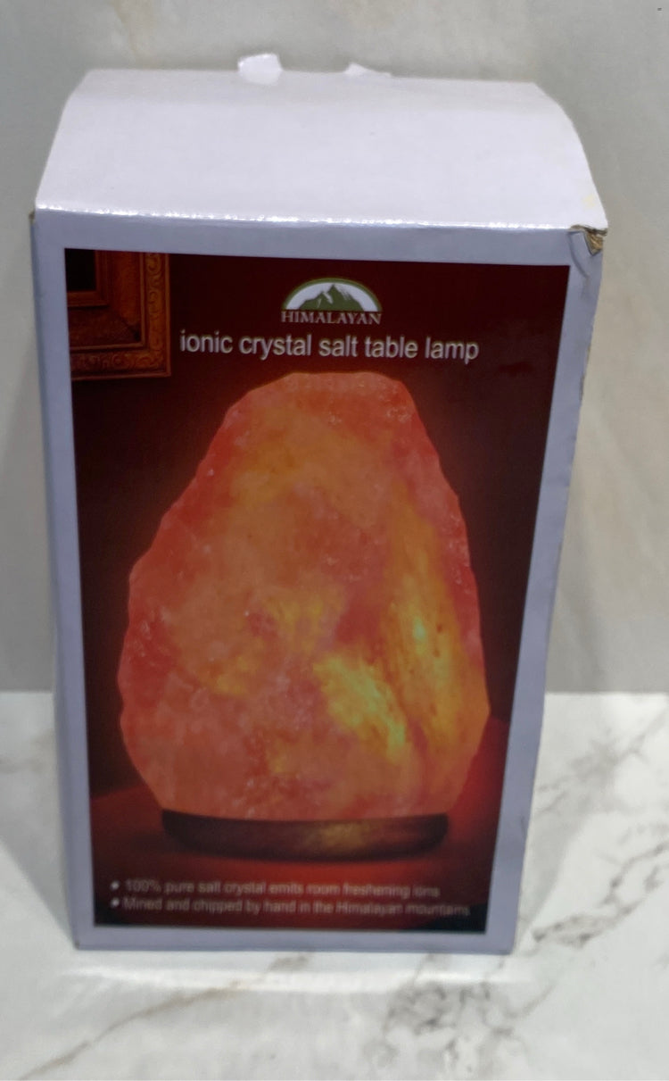 Crystal Salt Table lamp