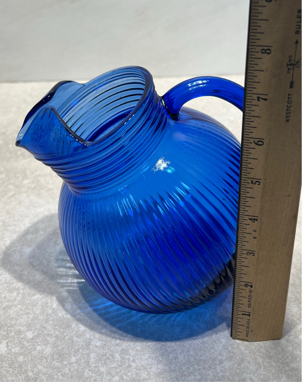 Blue Pitcher