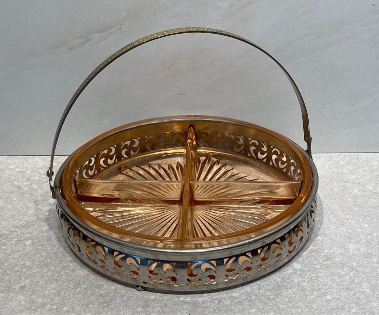 Pink Dish in Carrier