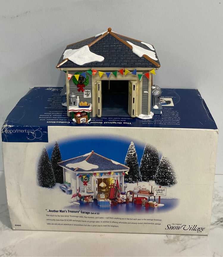 Dept. 56...Another Man's Treadure Garage