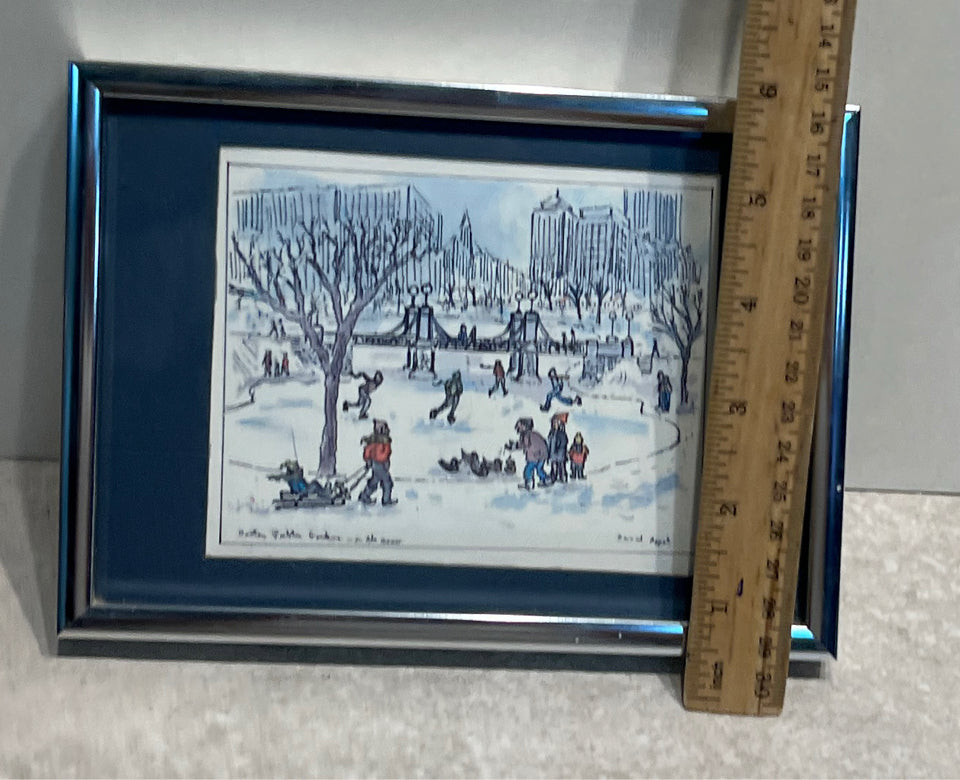 Boston Public Gardens Print