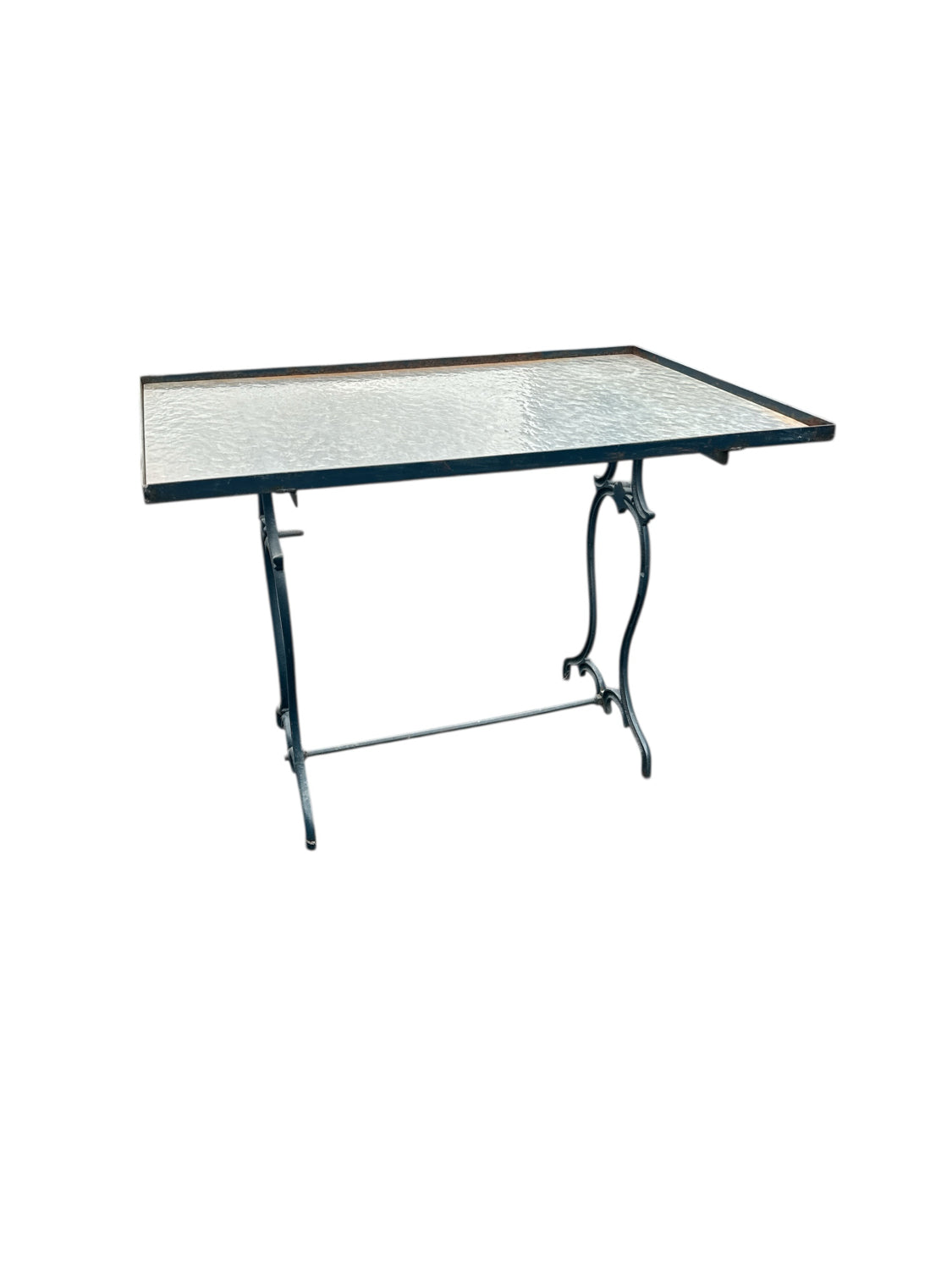 Table With Plexi Glass