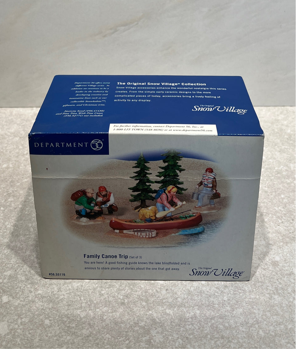 Dept. 56 Family Canoe Trip