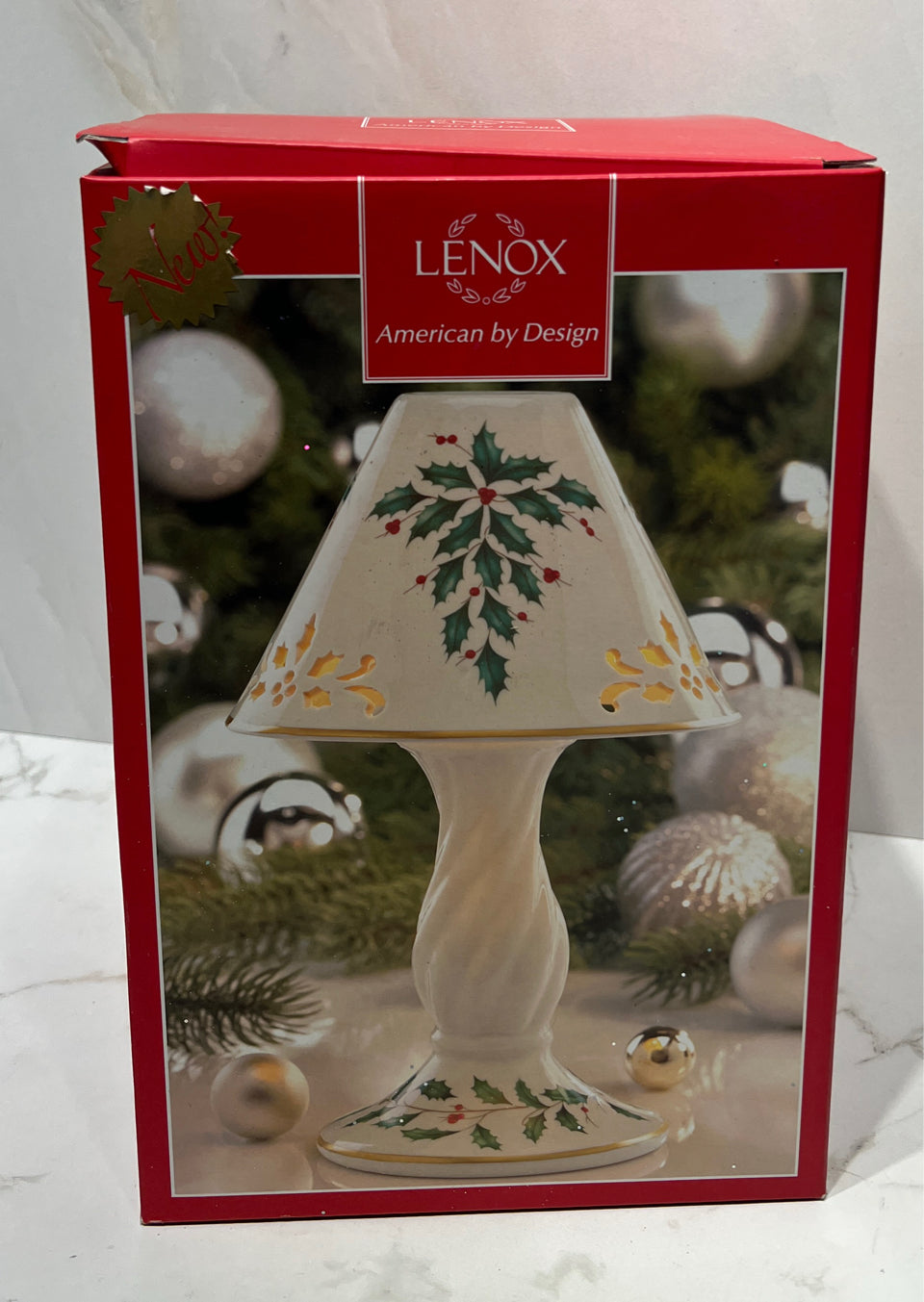 Lenox Holiday Candle Lamp