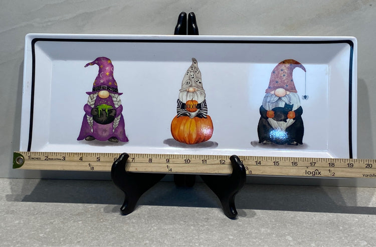 Set of Halloween Plates