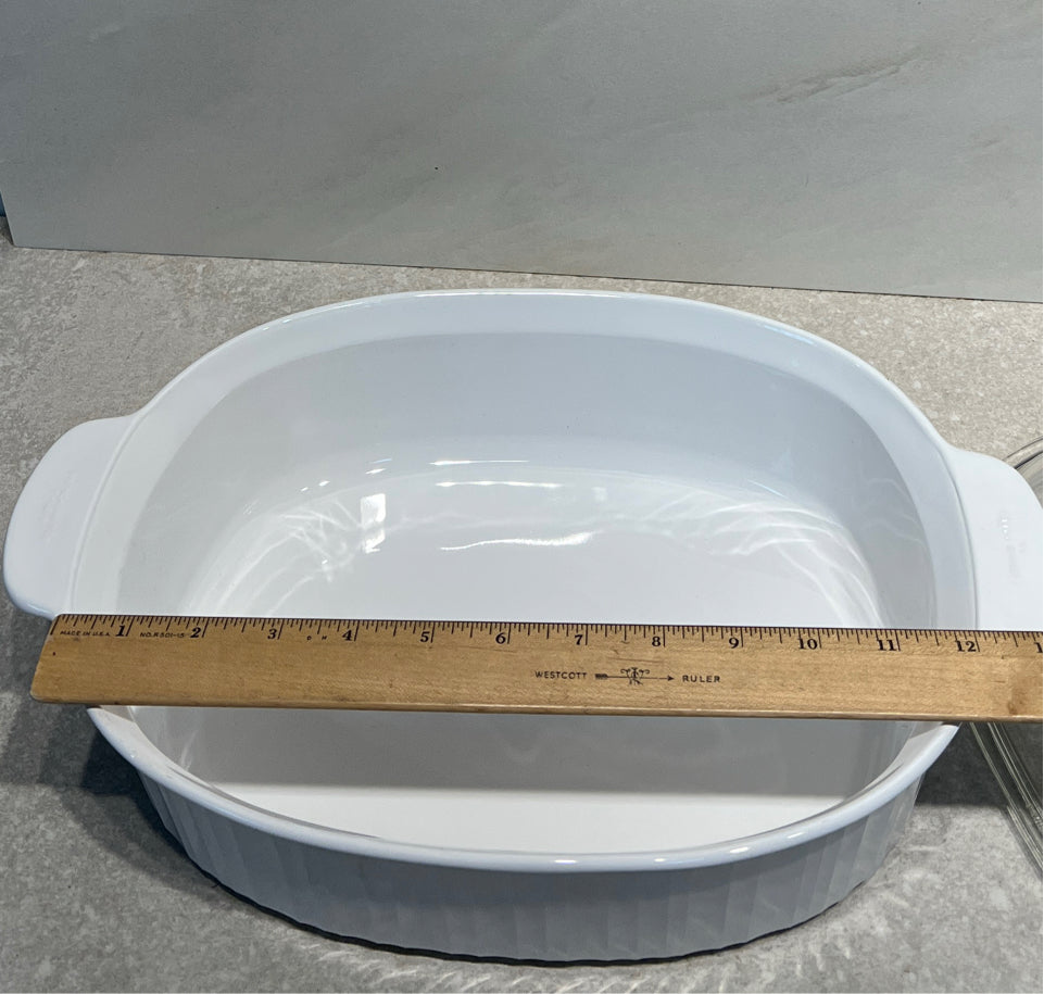 Covered Cornign Ware Casserole