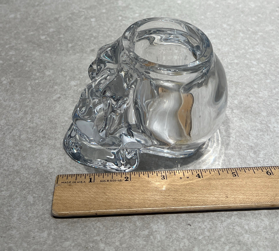 Skull Candle Holder