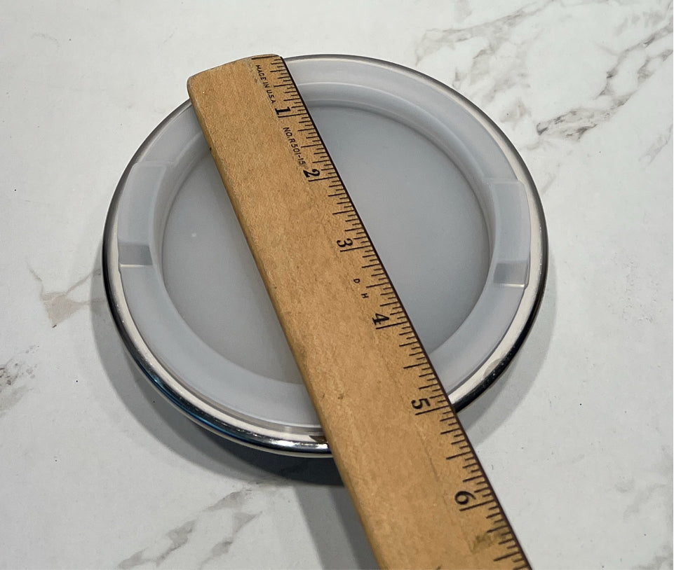 Covered Stainless Bowl