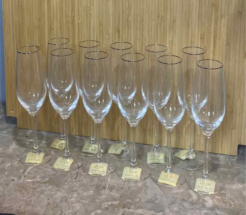 Set of 12 Lenox Glasses