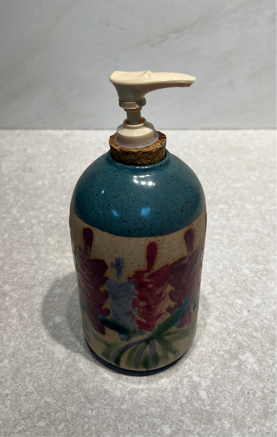 Pottery Soap Dispenser