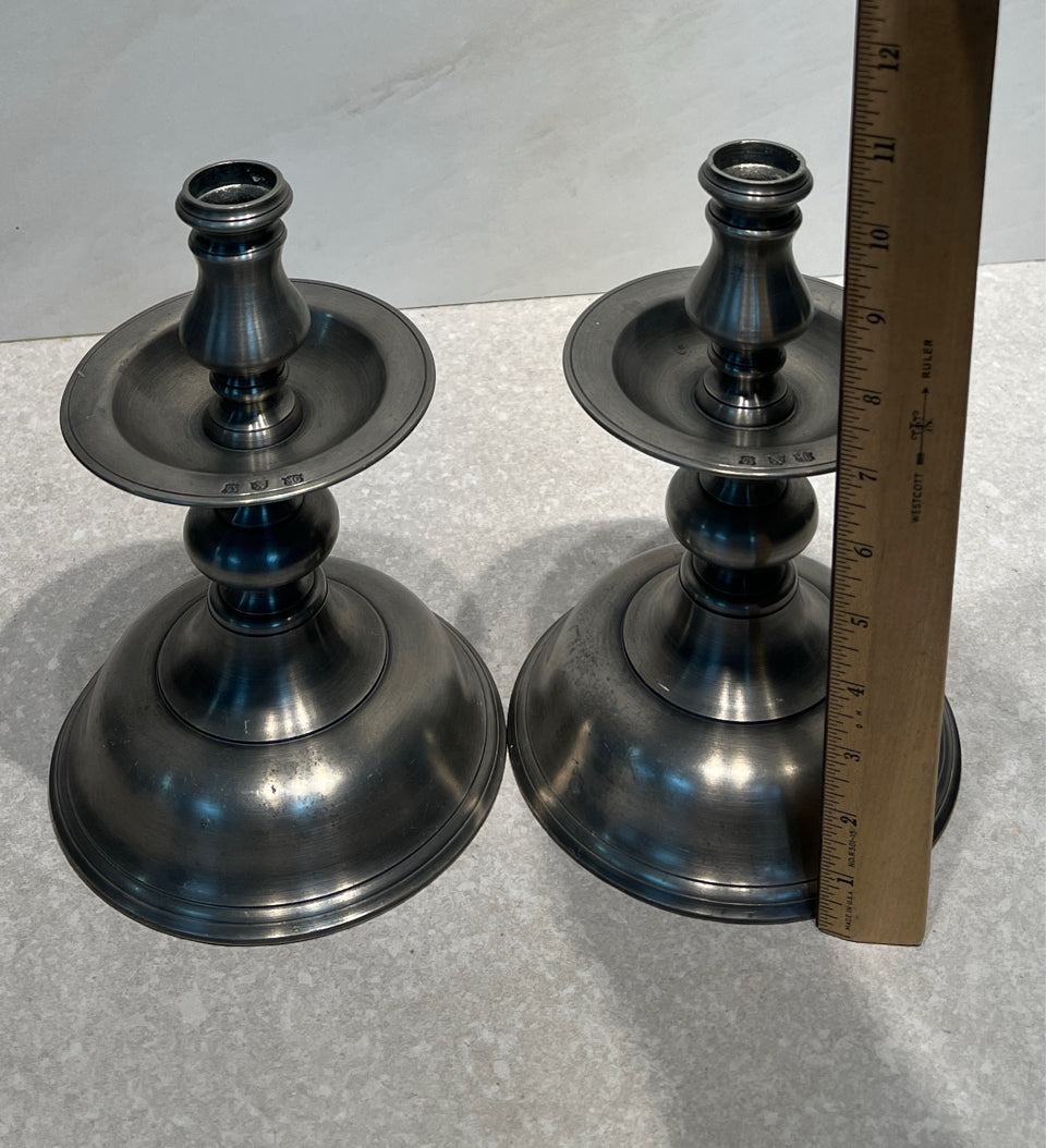 Pair Of Candle Holders - John Somers