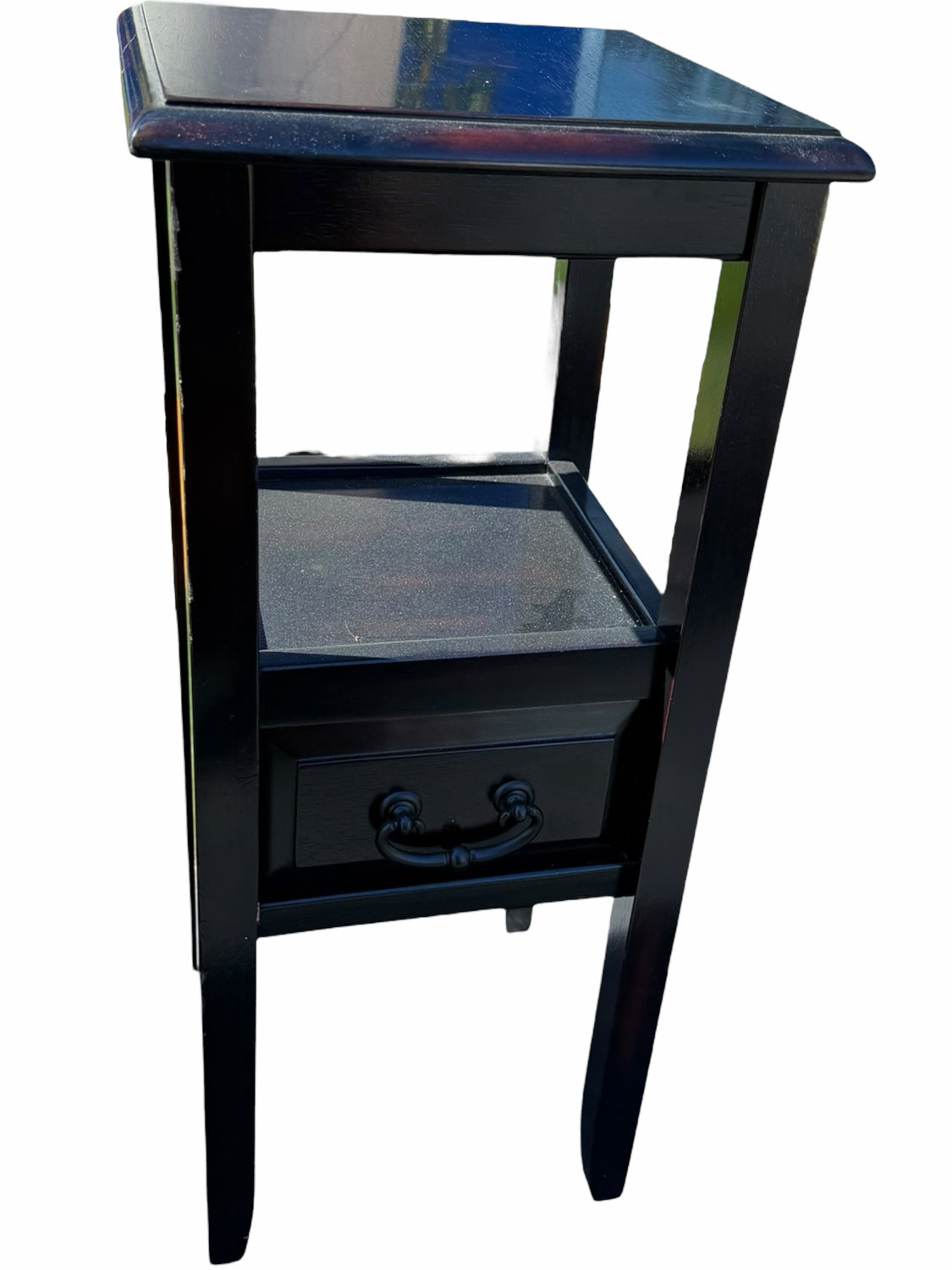Black End Table
