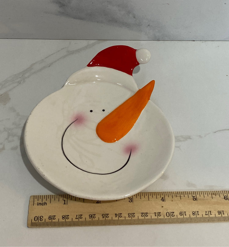 Snowman Dish