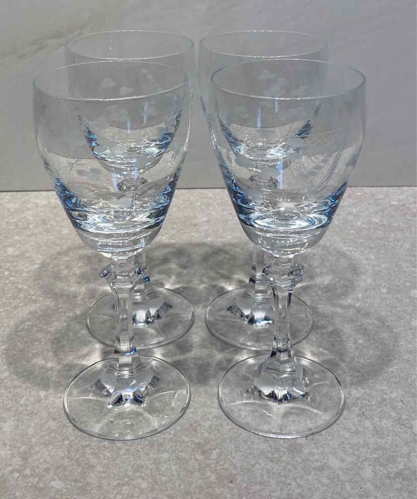 Set of 4 Irish Glasses