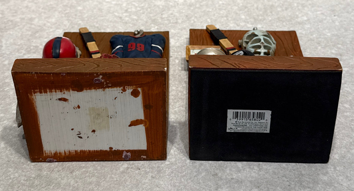 Pair of Hockey Bookends