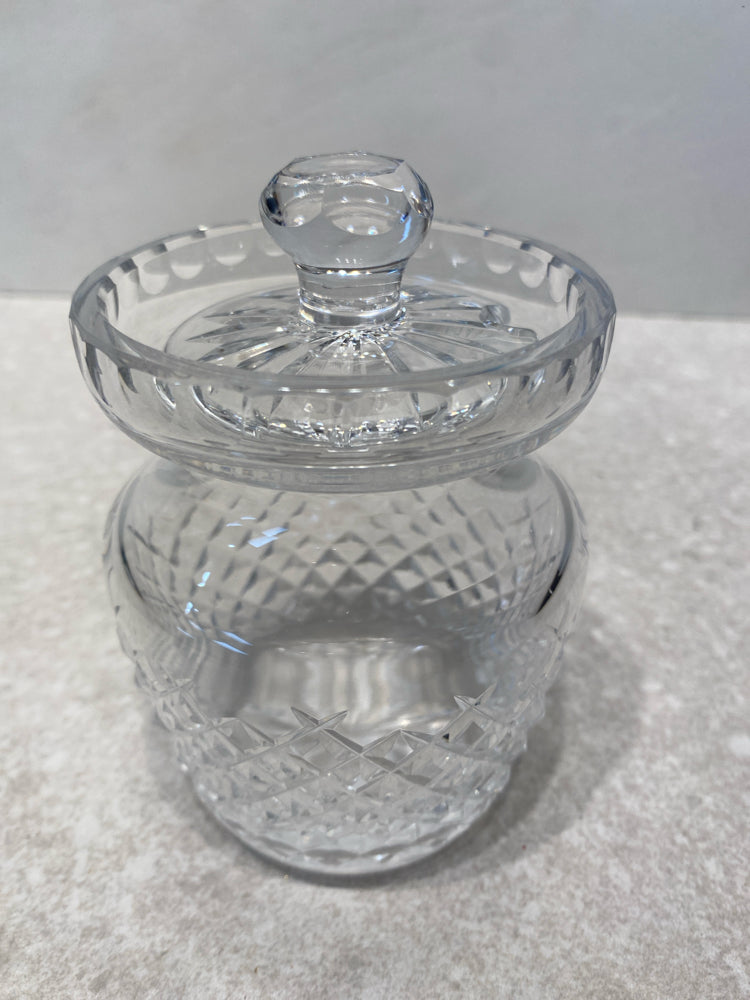 Waterford Crystal Condiment Jar
