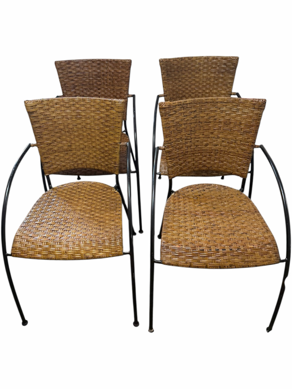 Set of 4 Crate And Barrel Chairs