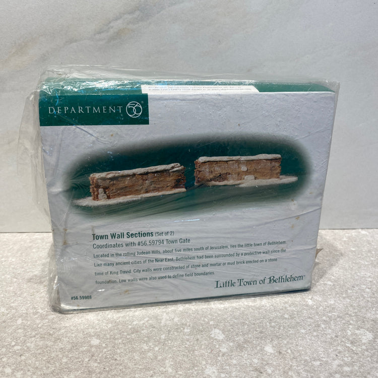 Dept. 56 Town Wall Sections