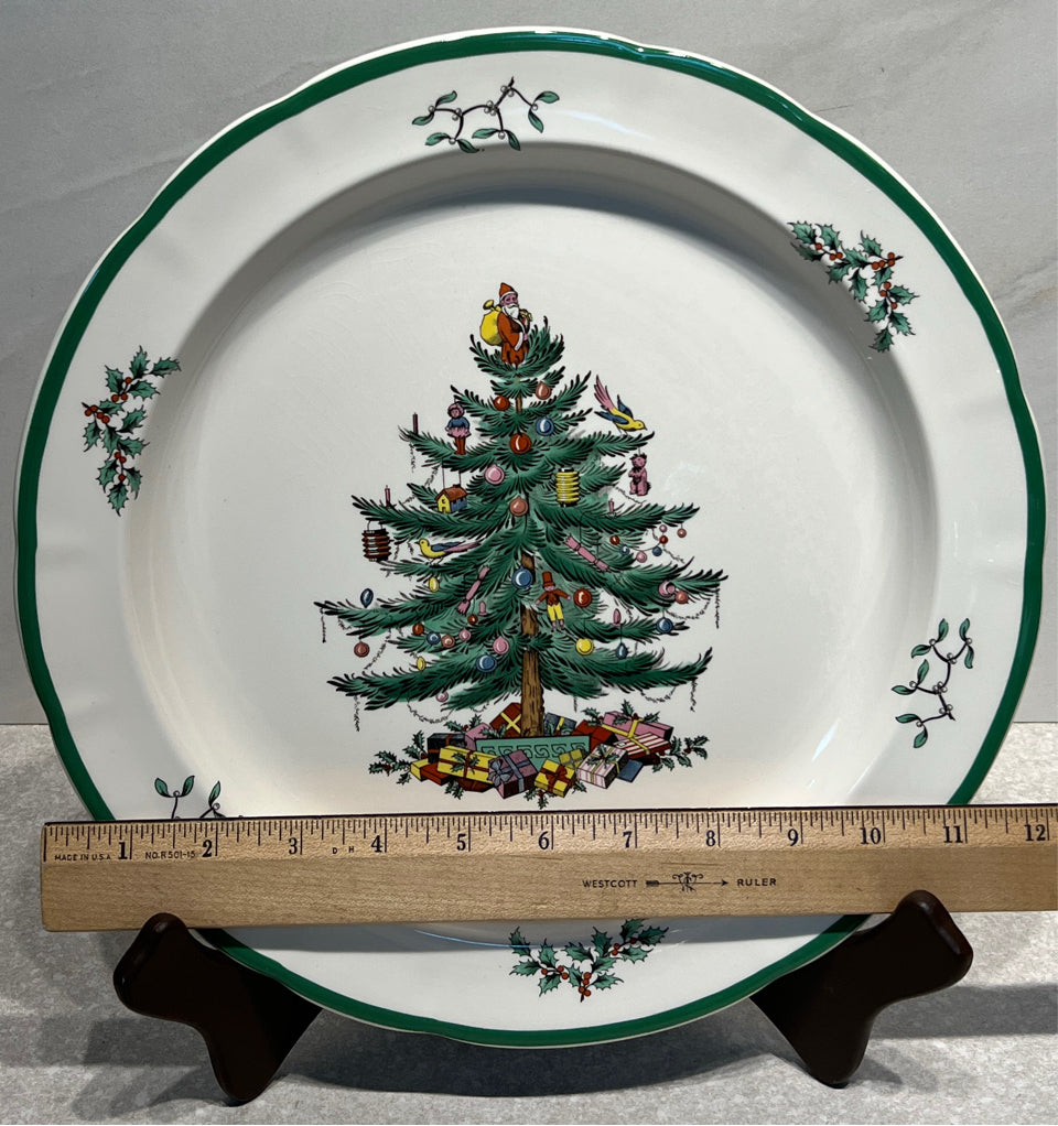 Spode Christmas Chop Plate