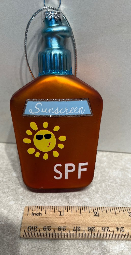 SPF Lotion Ornament