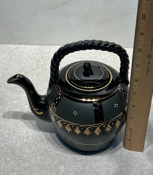Victorian Jackfield Style Teapot