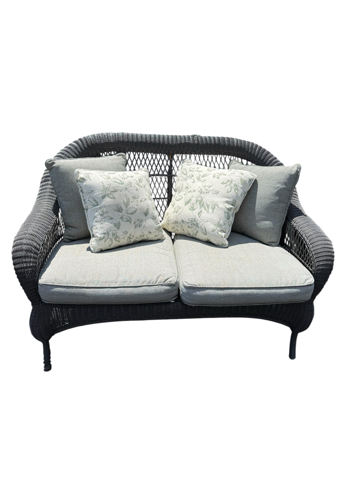 Wicker Loveseat