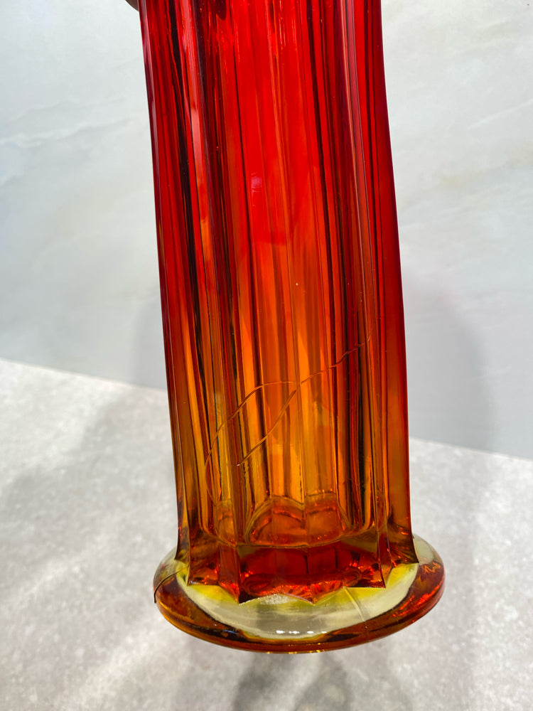 Amberina Vase