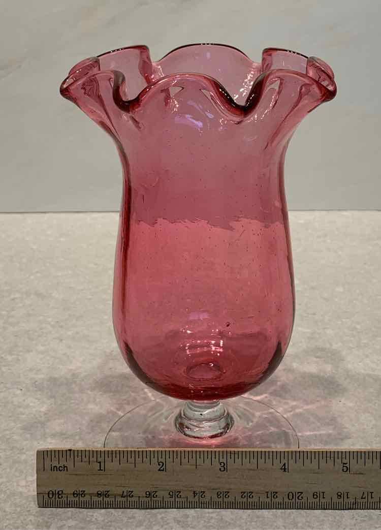 Cranberry Vase