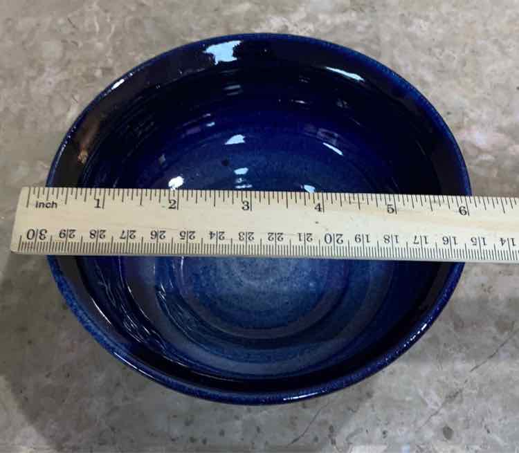 Signed Blueberries Bowl