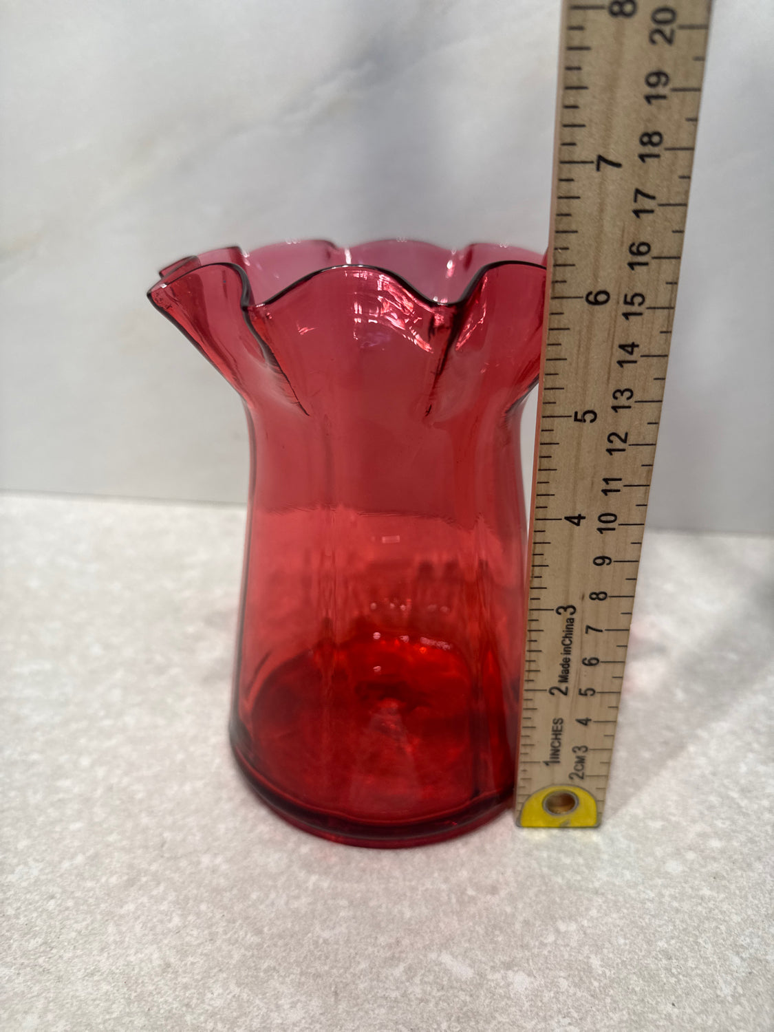 Cranberry Vase